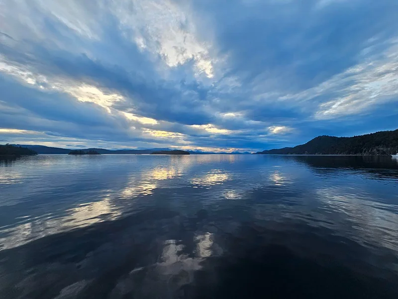 A moment of stillness in Yin practice